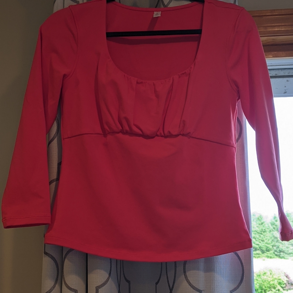 Athleta rouched top yoga top